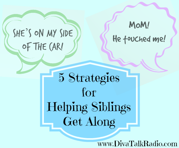 five strategies helping siblings get along