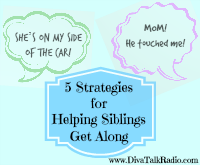 five strategies helping siblings get along