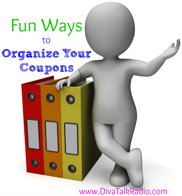 fun ways organize coupons