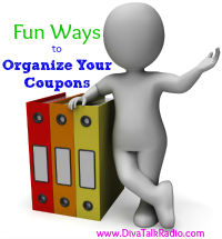fun ways organize coupons