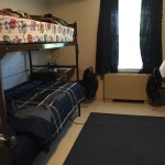 After makeover - turned the beds into a bunk for more room